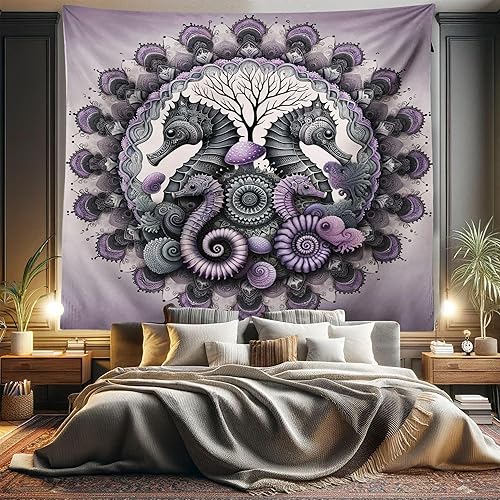 Miniatura 58 de Ambesonne Tapiz vintage, detalles de relojes mecánicos, diseño steampunk, diseño steampunk, para colgar en la pared para dormitorio, sala de estar,