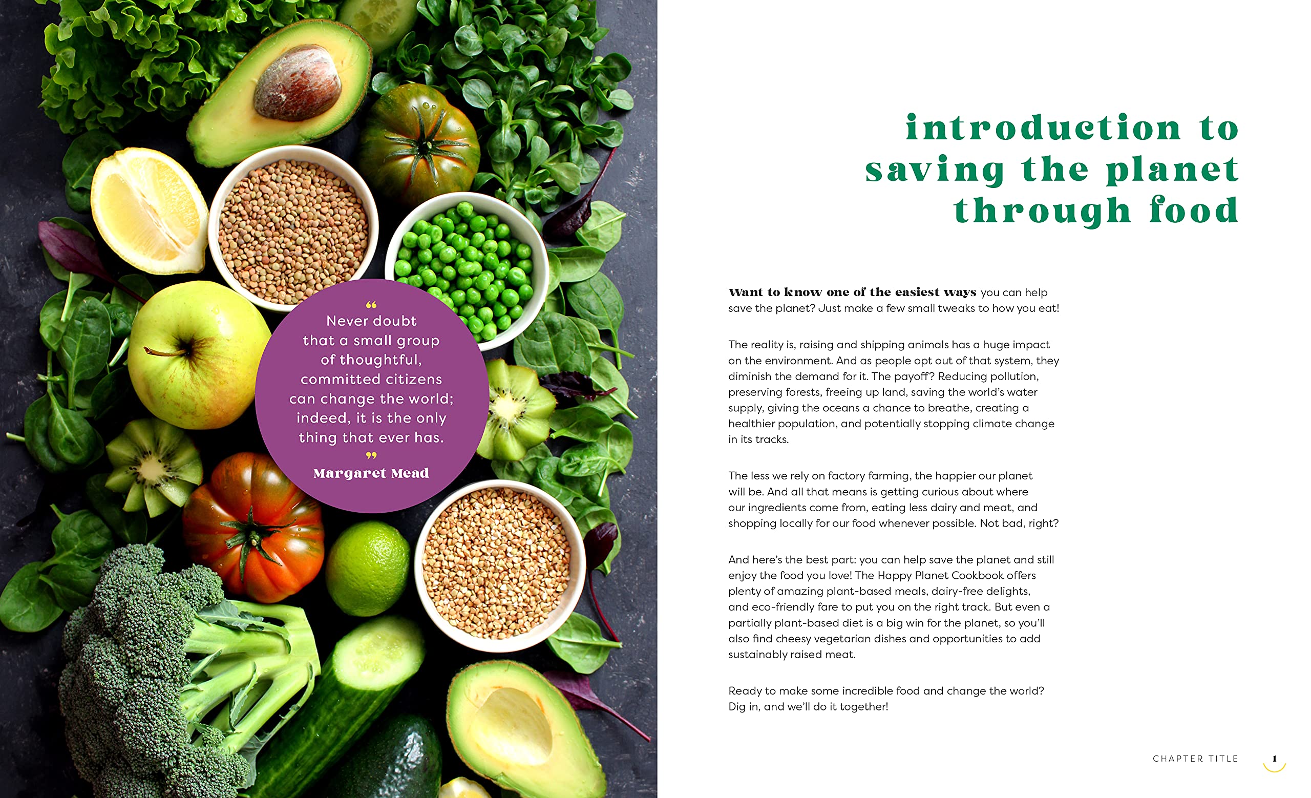 The Happy Planet Cookbook: Mostly Plant-Based Recipes for Sustainable Eating