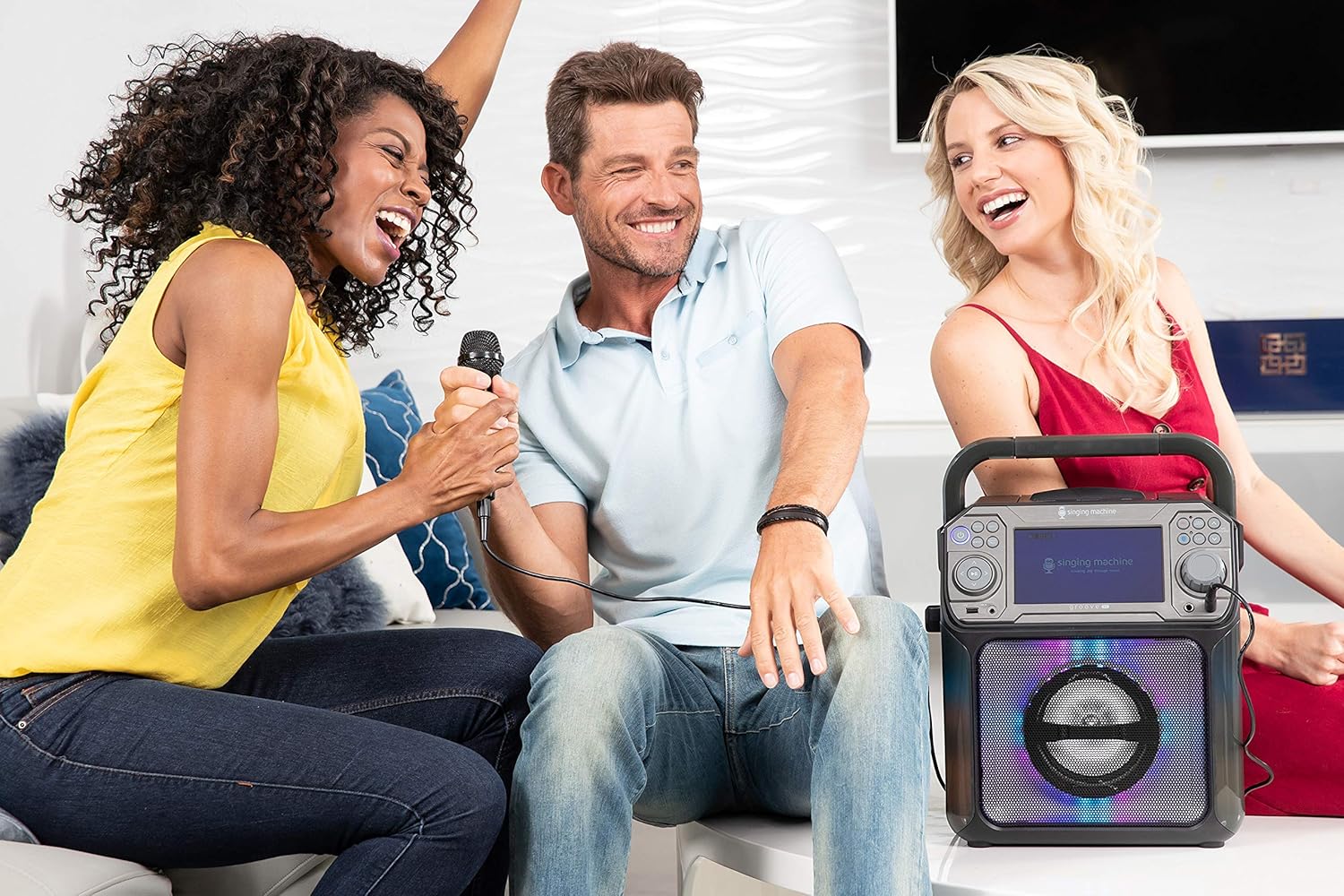 Best Promo Singing Machine Karaoke Player, Black (STVG784BK)