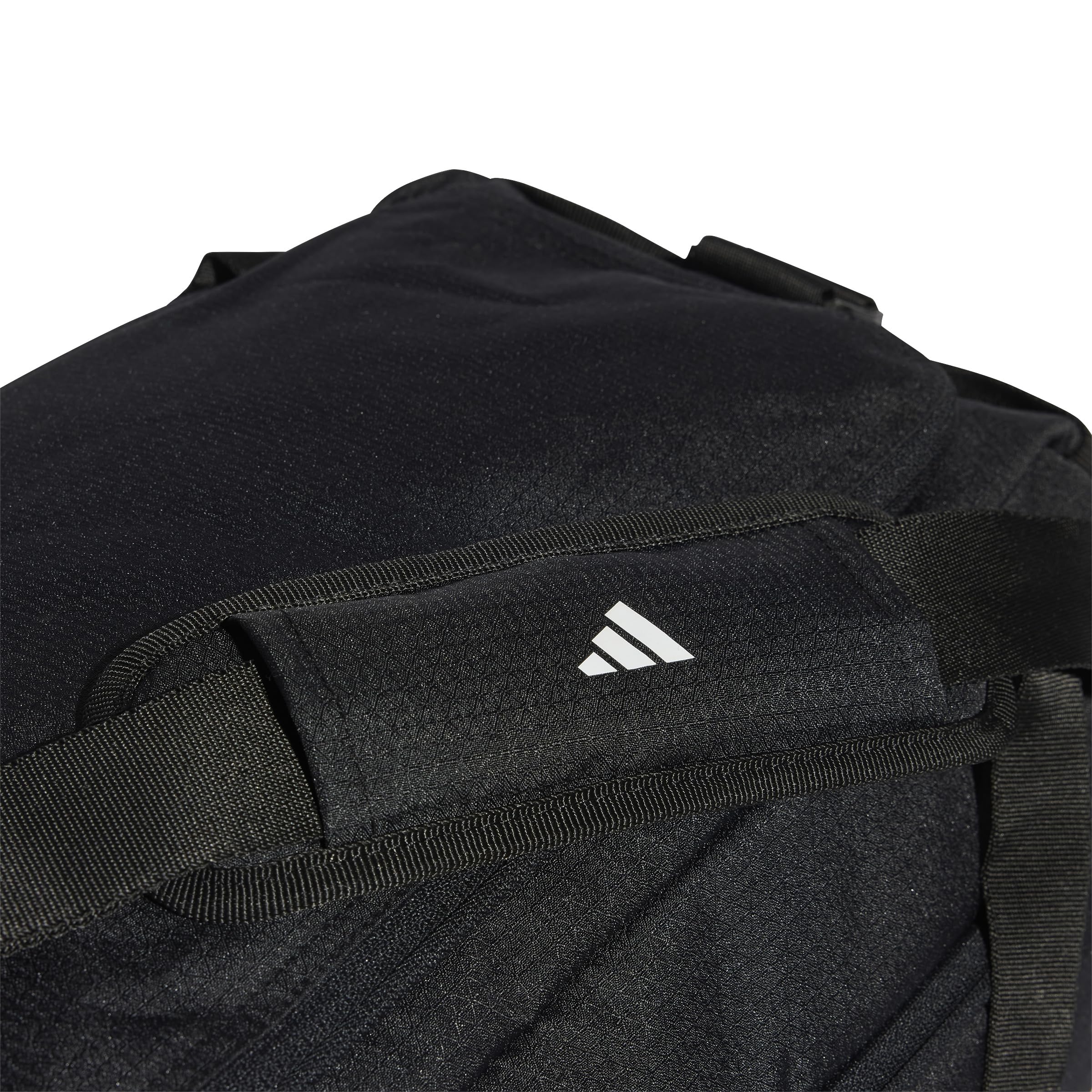 adidas Unisex - Adulto Essentials 3-Stripes Duffel Bag, BLACK/WHITE, S