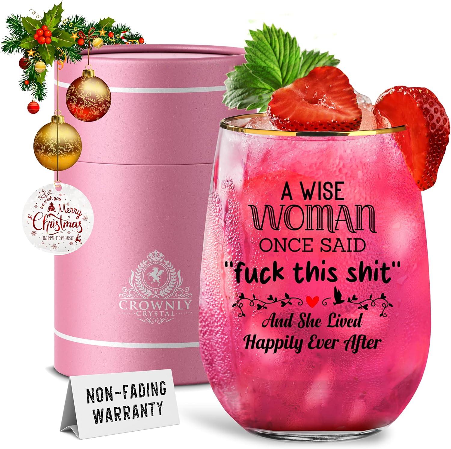 CROWNLY CRYSTAL® Funny Gifts for Women Leaving Gifts for Colleagues