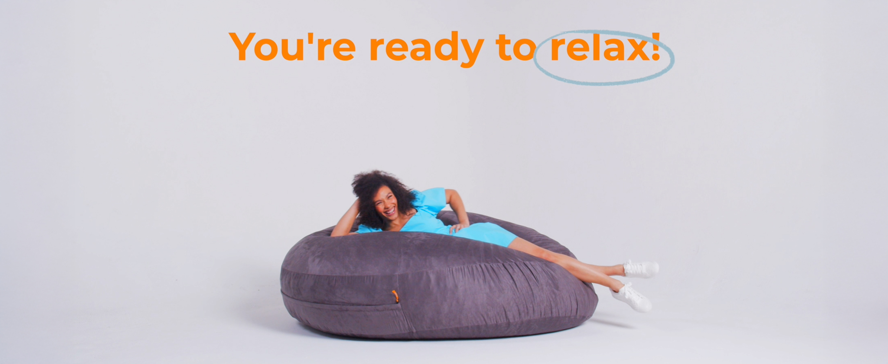 Amazon.com: Jaxx 6 Foot Cocoon - 2-in-1 Convertible Bean Bag Bed