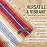 Hydration Nation Authentic Large Handwoven Mexican Striped Throw Blanket - Soft, Durable, Eco-Friendly - 70x50 - Sunrise