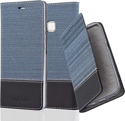 Cadorabo Custodia Libro per Huawei Lite Azzurro Scuro Nero con Vani Carte Funzione Stand Chiusura Magnetica Portafoglio Cover Case Wallet Book Etui Protezione Cadorabo Custodia Libro per Huawei Lite Azzurro Scuro Nero con Vani Carte Funzione Stand Chiusura Magnetica Portafoglio Cover Case Wallet Book Etui Protezione