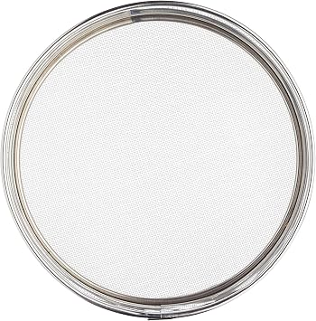 KitchenCraft Fine Mesh Tamis/Drum Sieve, Silver, 20.5 cm