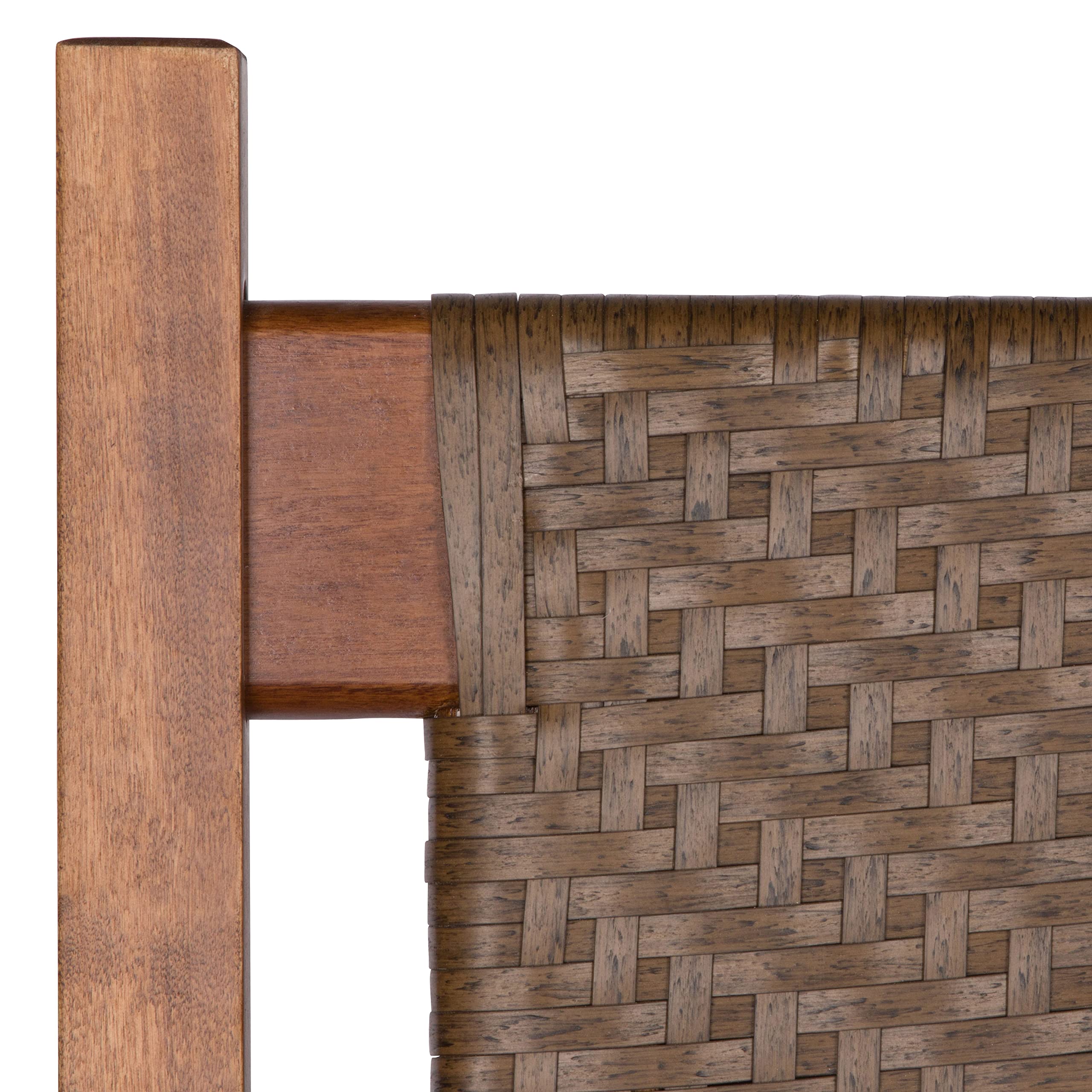 Shine Company 4335OA Hampton Outdoor Patio Porch Rocker, Oak