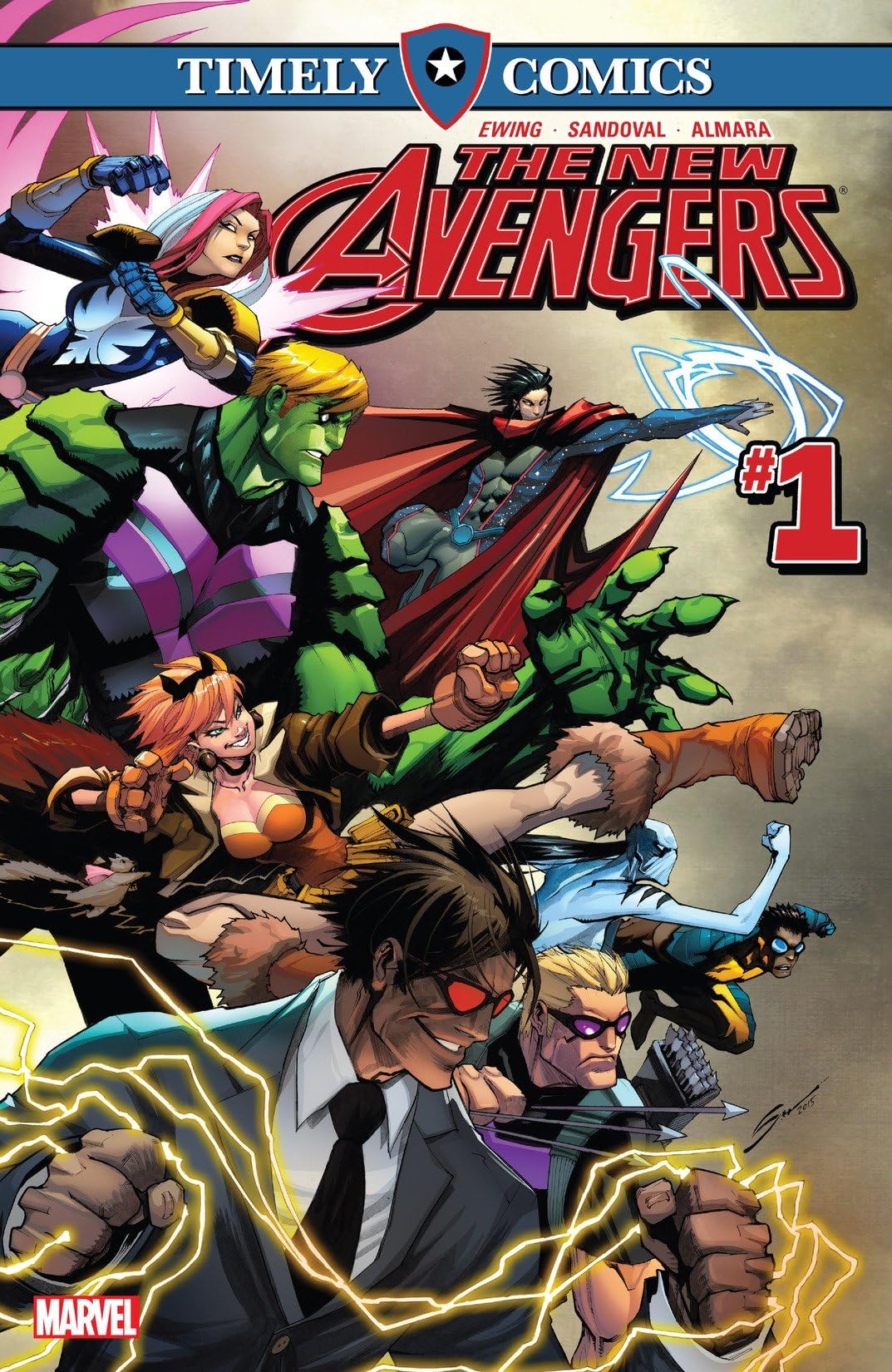Timely Comics: New Avengers #1 (Timely Comics (2016))