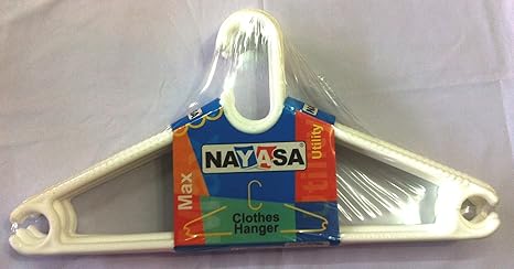 Nayasa 6 Piece Hanger (White)