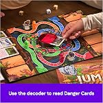 Spin Master Games, Jumanji 30th Anniversaire Edition, Le jeu de société classique Thrilling Adventure Family basé sur le film Action-Comedy, mis à jour Jungle Challenges, 2-4 joueurs, pour les âges 6 & En haut