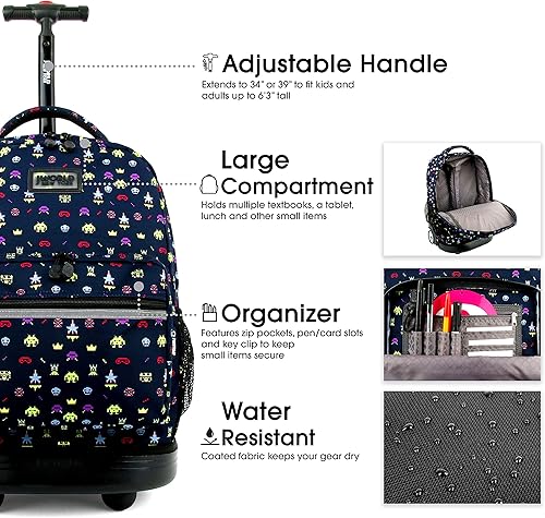 Miniatura 5 de J World New York Sunrise - Mochila con ruedas