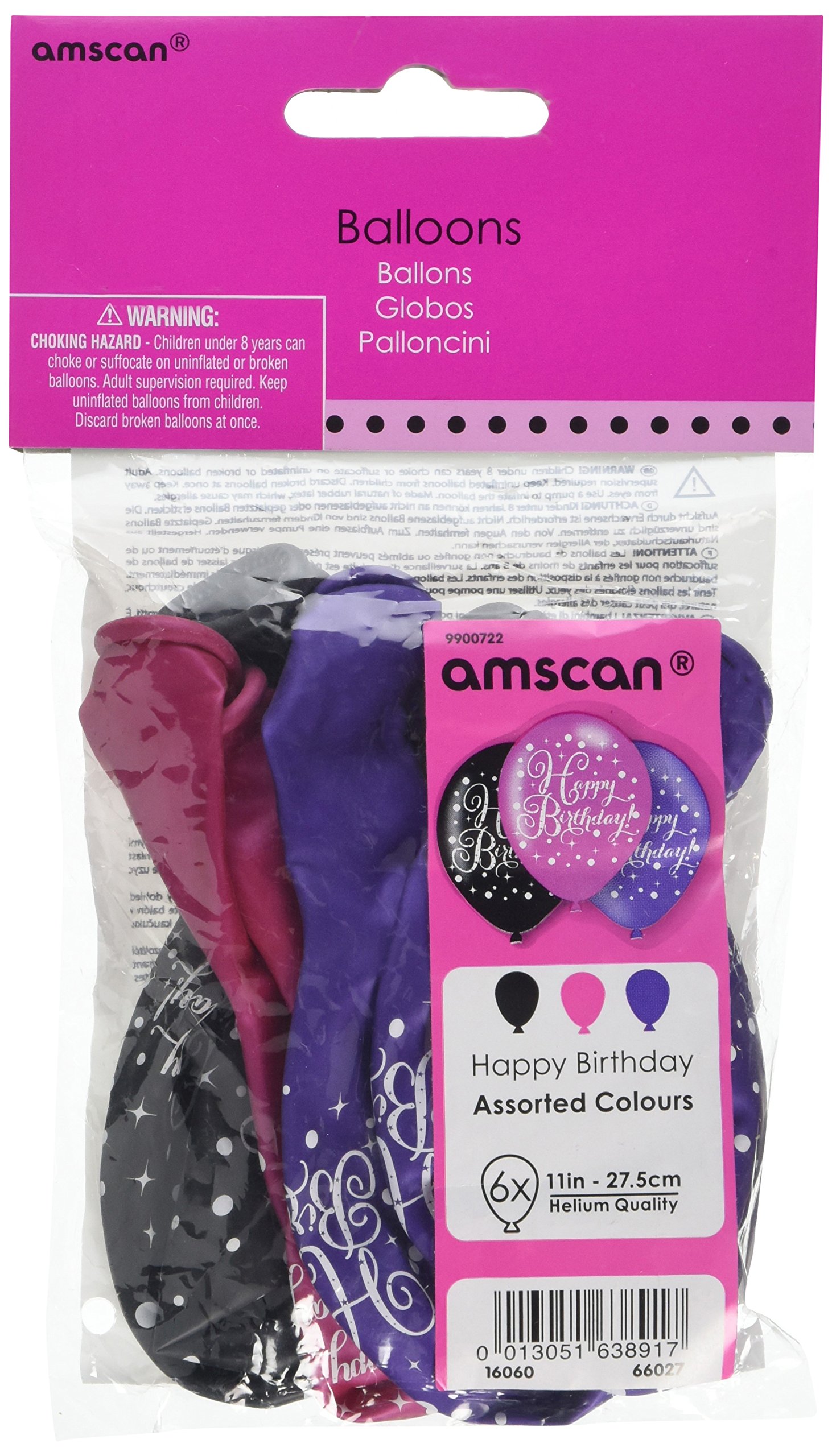 Adult Pink Celebration Latex Balloons