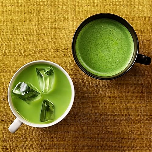 Miniatura 3 de Lata de té verde japonesa de grado ceremonial orgánico prémium (1.76 onzas), polvo de té verde puro crudo auténtico recogido a mano matcha