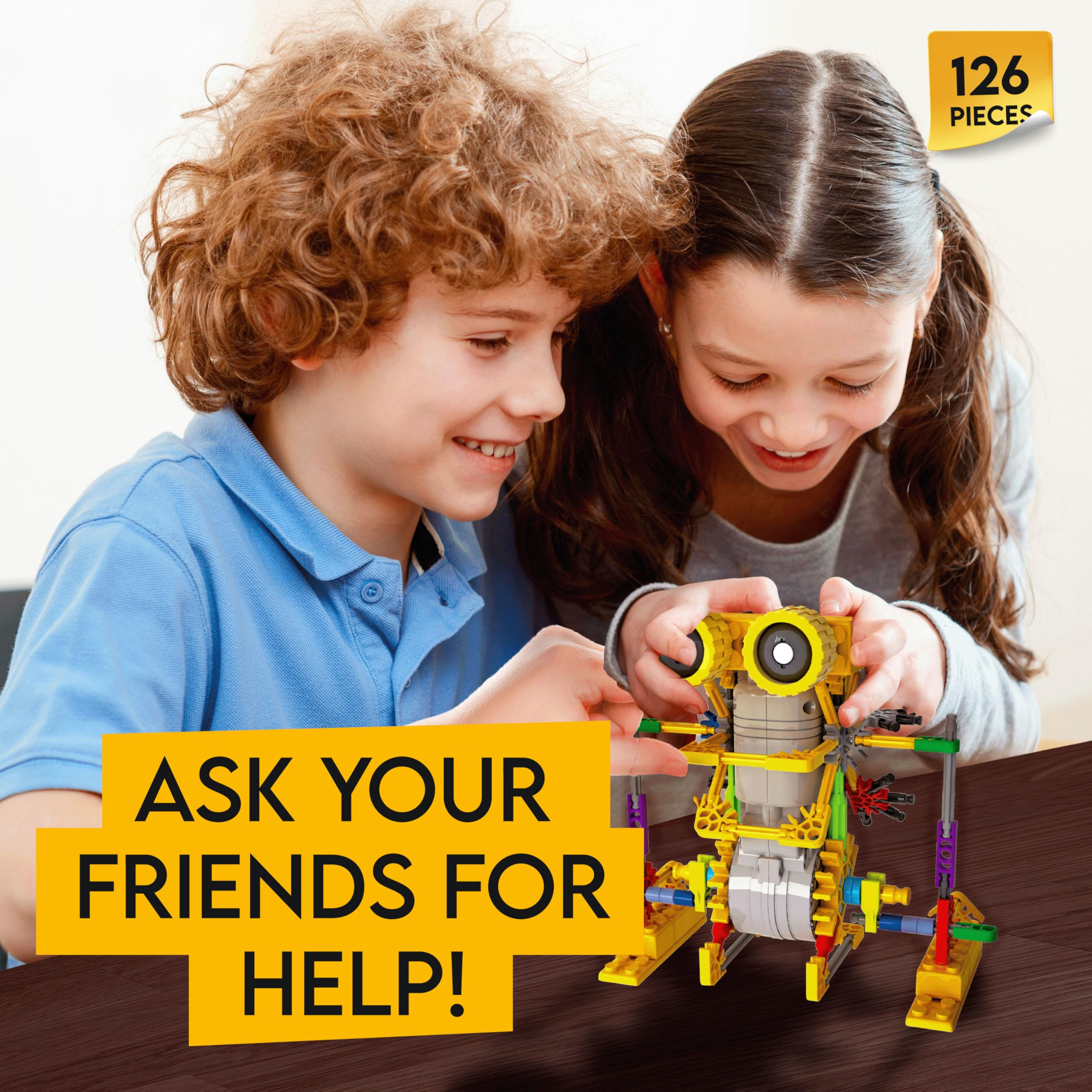 Science4you Betabot, Robot Building Kit for Kids Build Your Own Walking Robot with this Construction Kit - Image 4