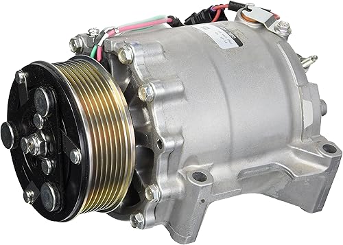 Denso 471-7055 A/C Compresor, Blanco