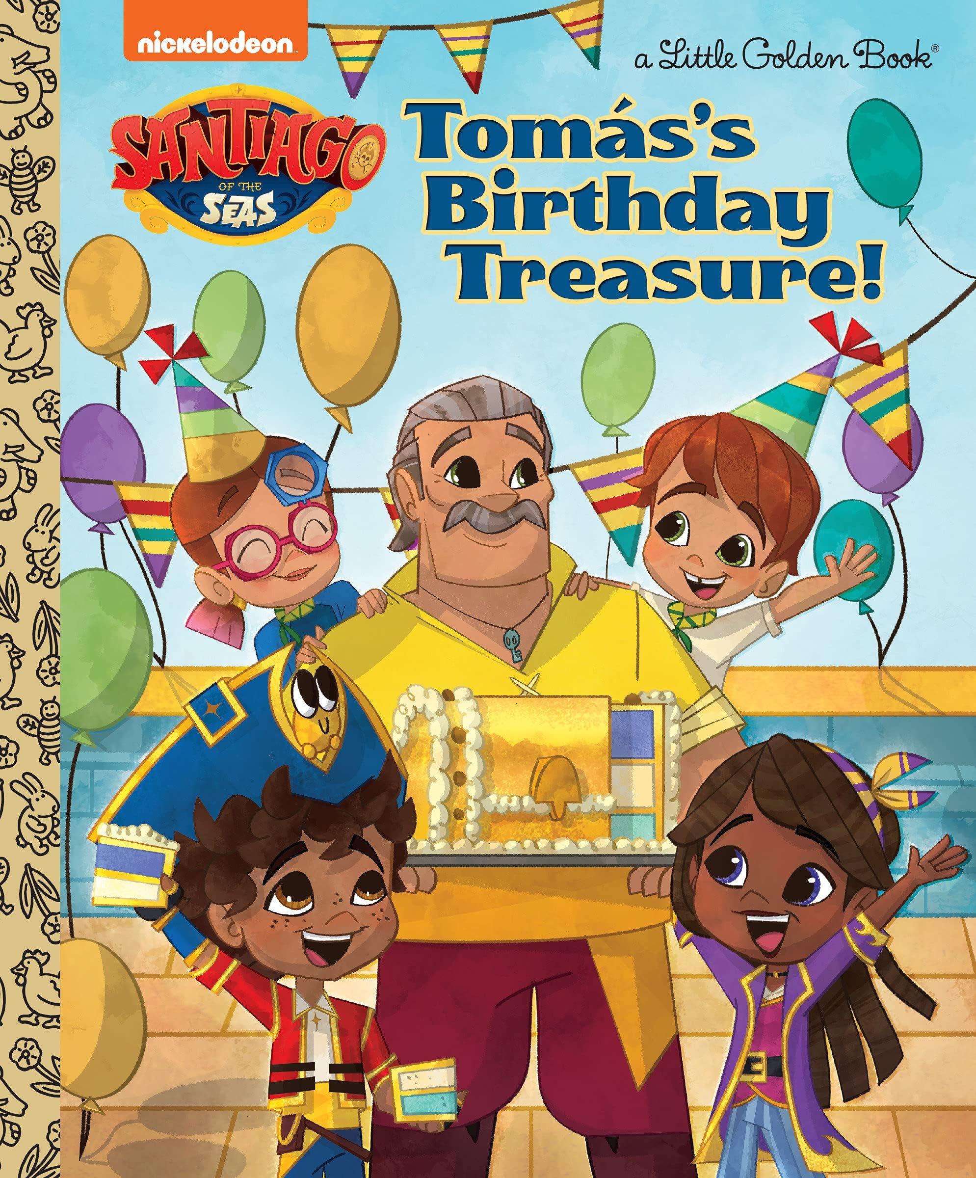 Golden Books Tomás's Birthday Treasure! (Santiago of the Seas)