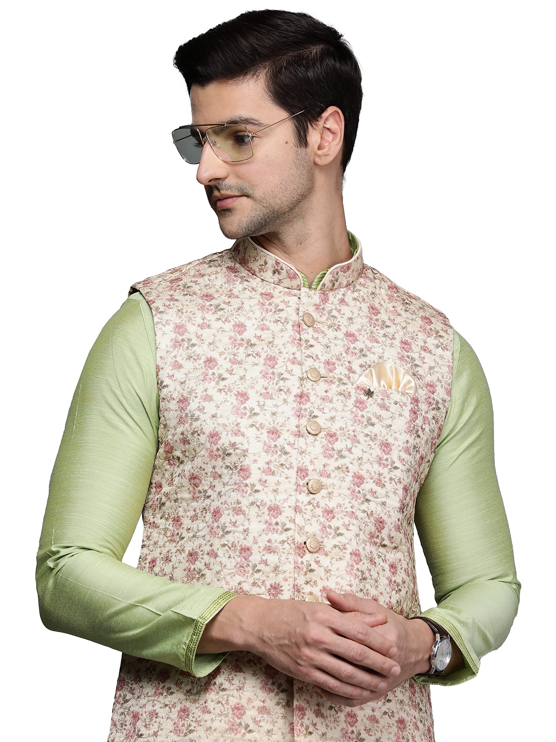 manyavar Men Men's Nehru Jacket-picture-25