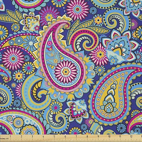 Vista 437 de Ambesonne - Tela de punto elástica