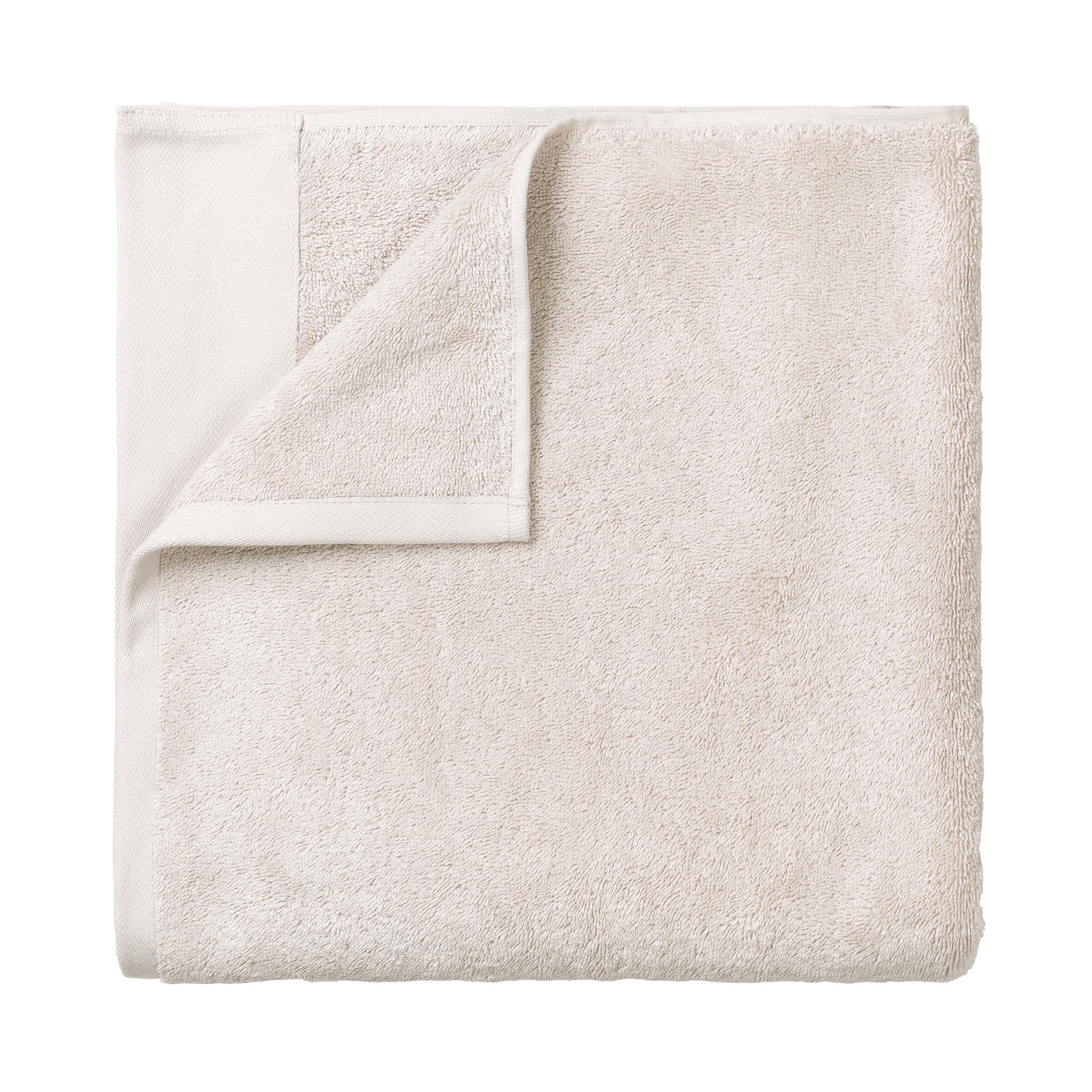 blomus Badetuch -Riva- | Badetuch 70 x 140 cm | Farbe Moonbeam | Baumwolle | Duschtuch saugstark