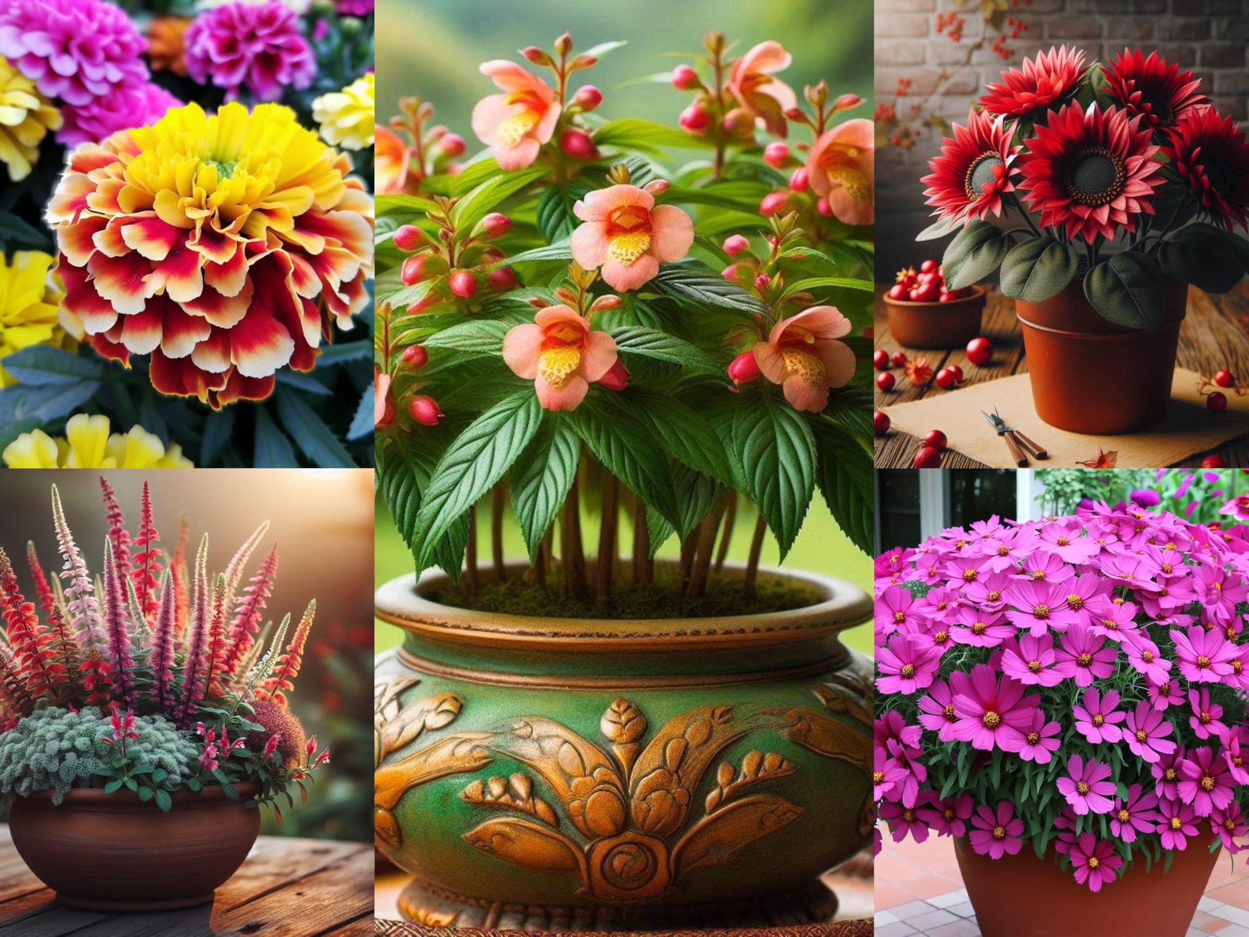 320+ Seeds- August-September Sowing HYBRID Flower Seeds Combo Pack. Marigold,Sunflower,Cosmos,Salvia,Balsam HYBRID SEEDS. (B0DB1P32T3) Amazon Price History, Amazon Price Tracker