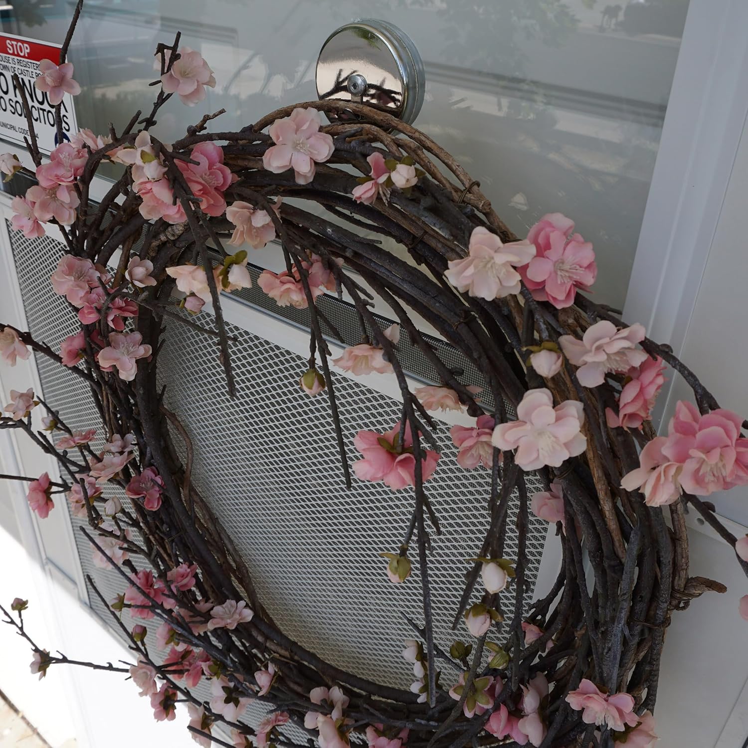 Master Magnetics Magnetic Window Décor Hooks - 2.63" Diameter, 0.750" Thick, Chrome, Pack of 2, 07254