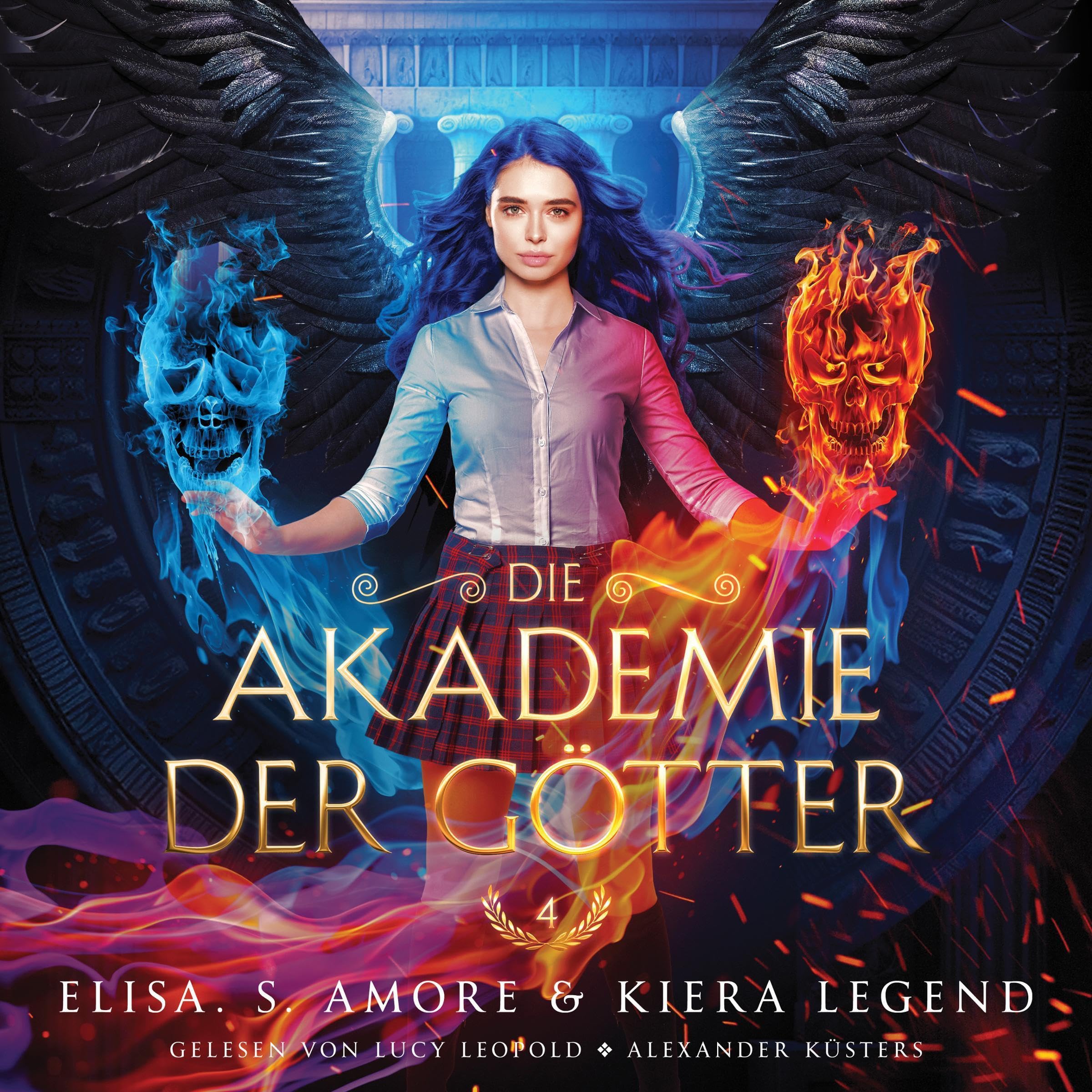 Cover art for Die Akademie der Götter - Jahr 4