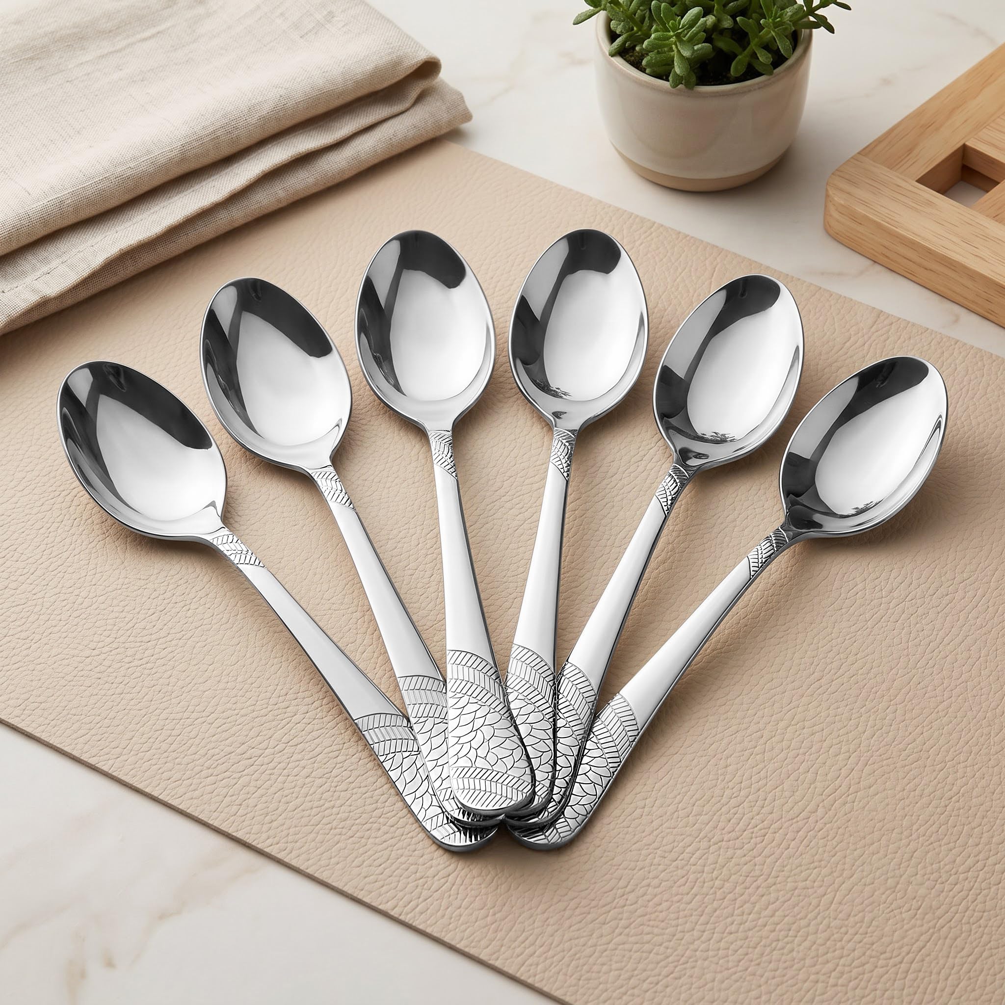 Parage Stainless Steel Forks Set - Luxury Cutlery -10 Parage Stainless Steel Forks Set - Luxury Cutlery -10
