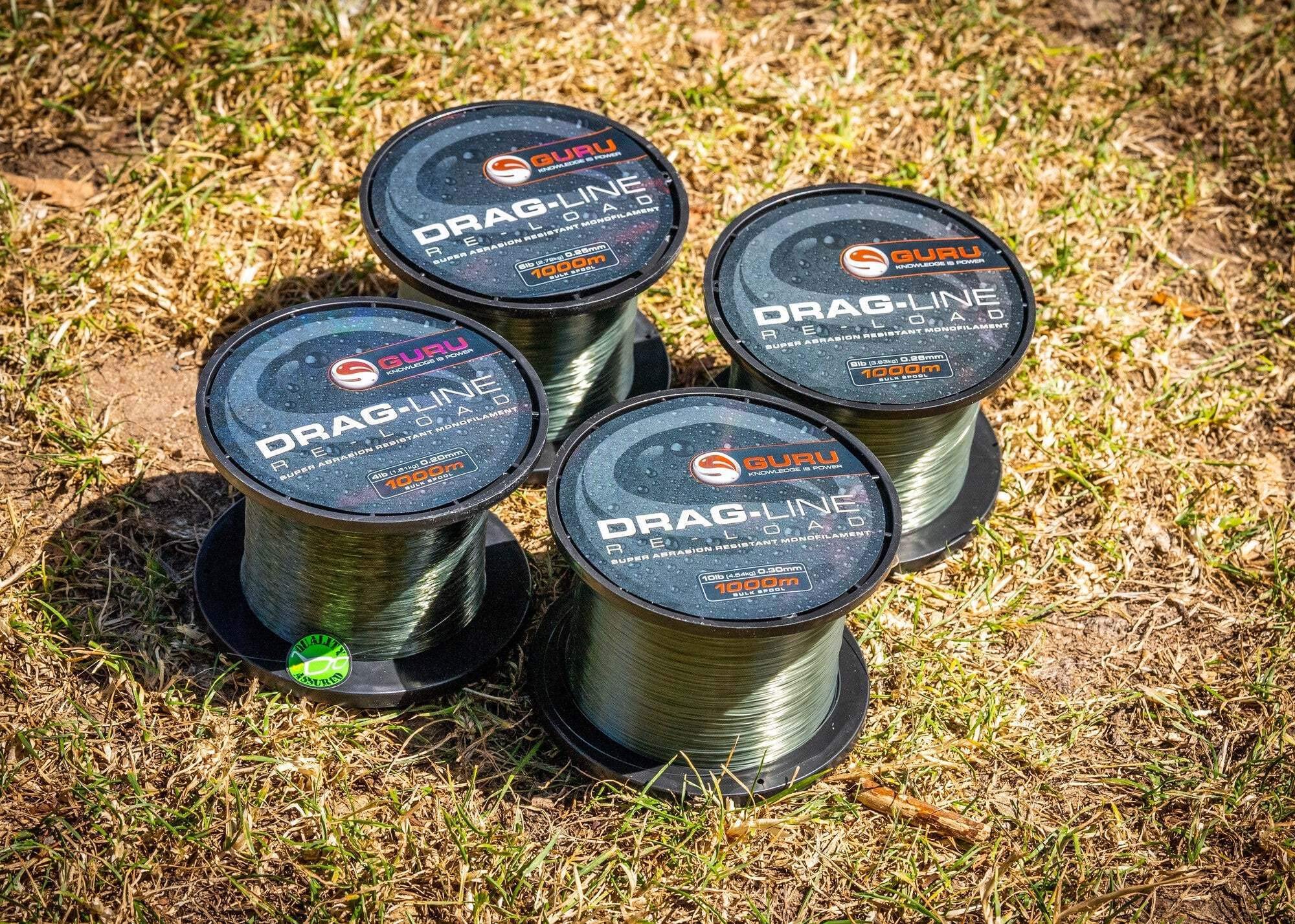 GURU Fishing Super Abrasion-Resistant Monofilament DRAG-LINE 1000m