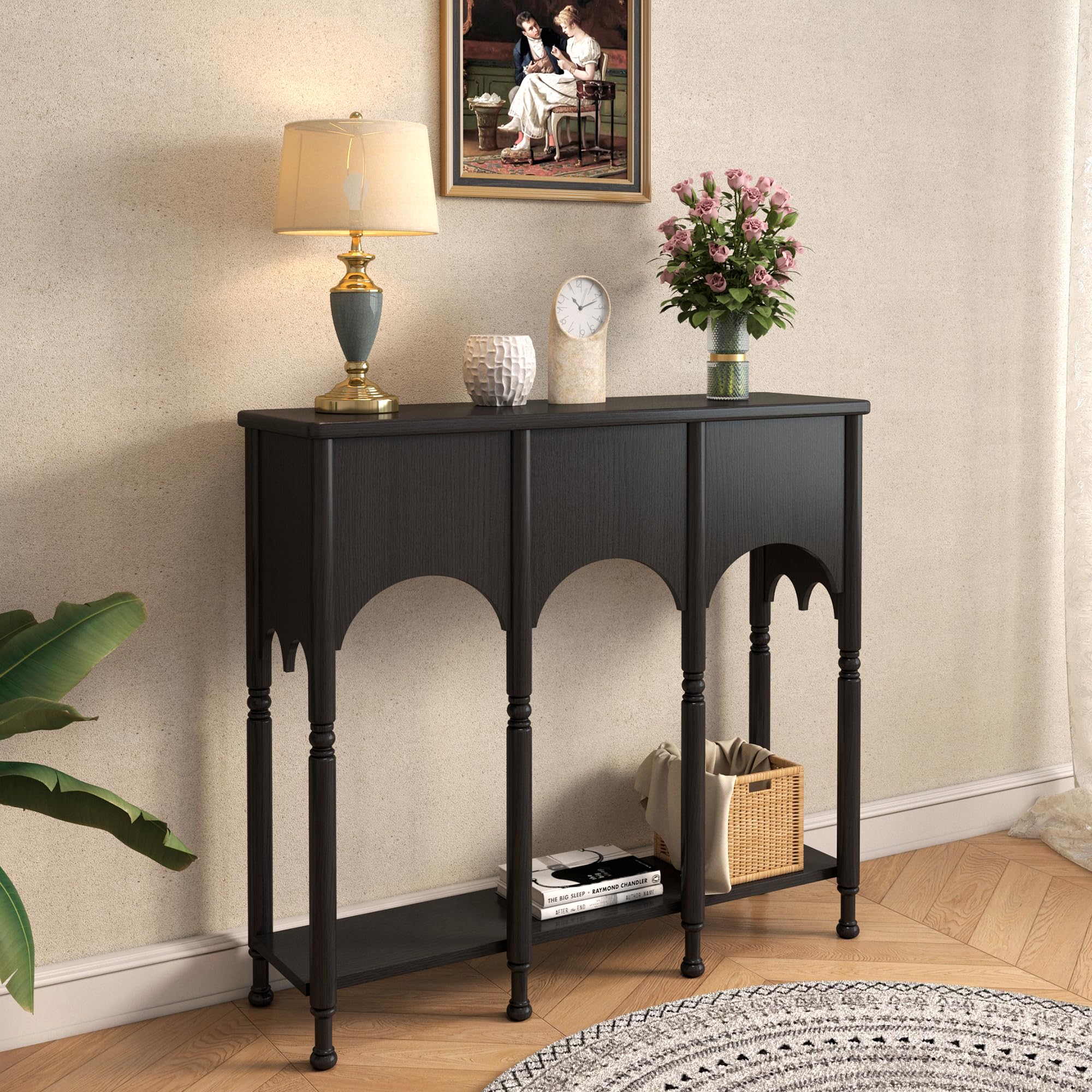 Topbele 40 Inch Console Table