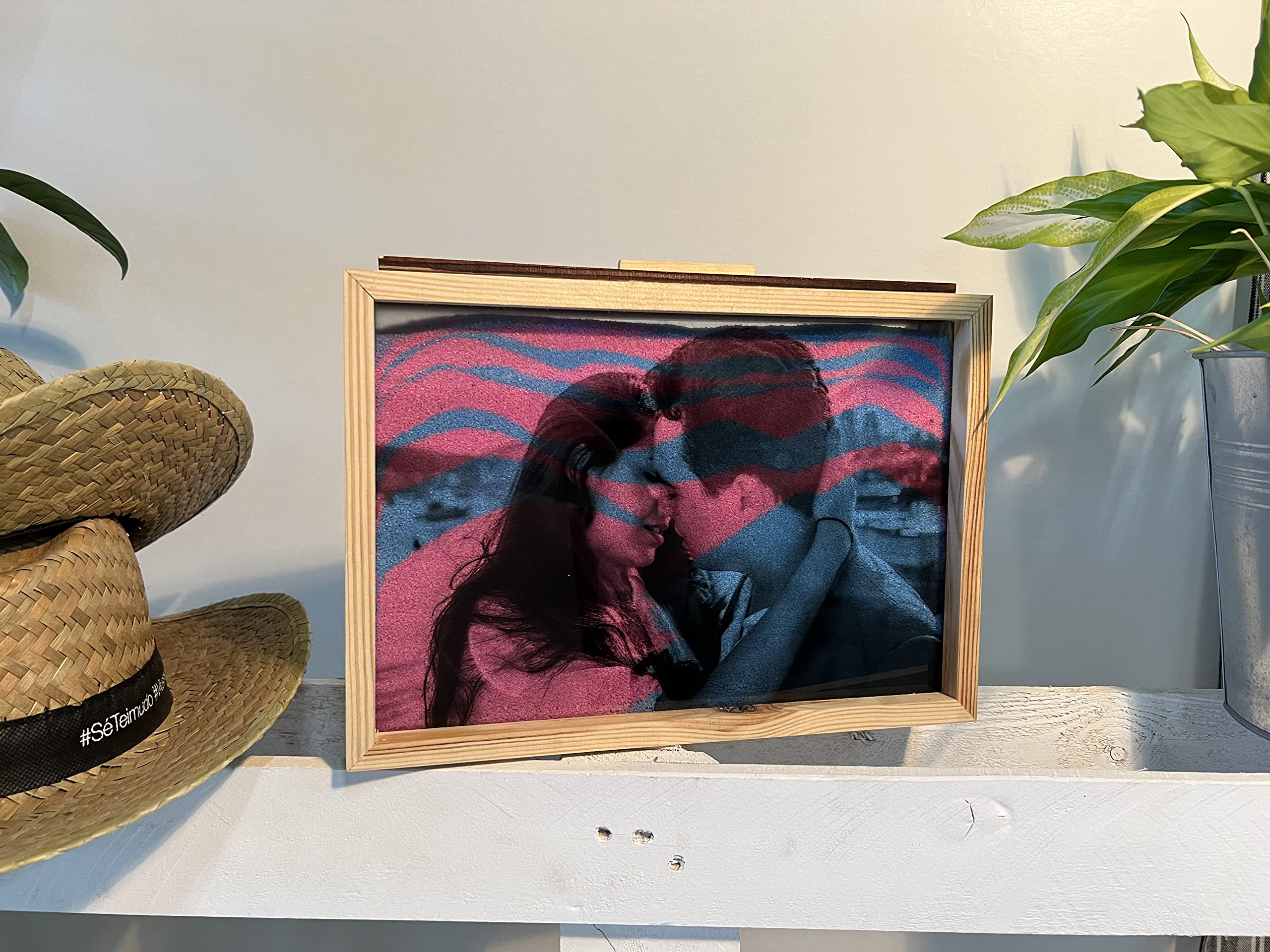 Caja de Madera Personalizada con Fotografía Impresa en Metacrilato | 30x25x6,5cm | 100% a tu Gusto | Regalo Ideal para Bodas, Cumpleaños y Aniversarios | Fabricado en España