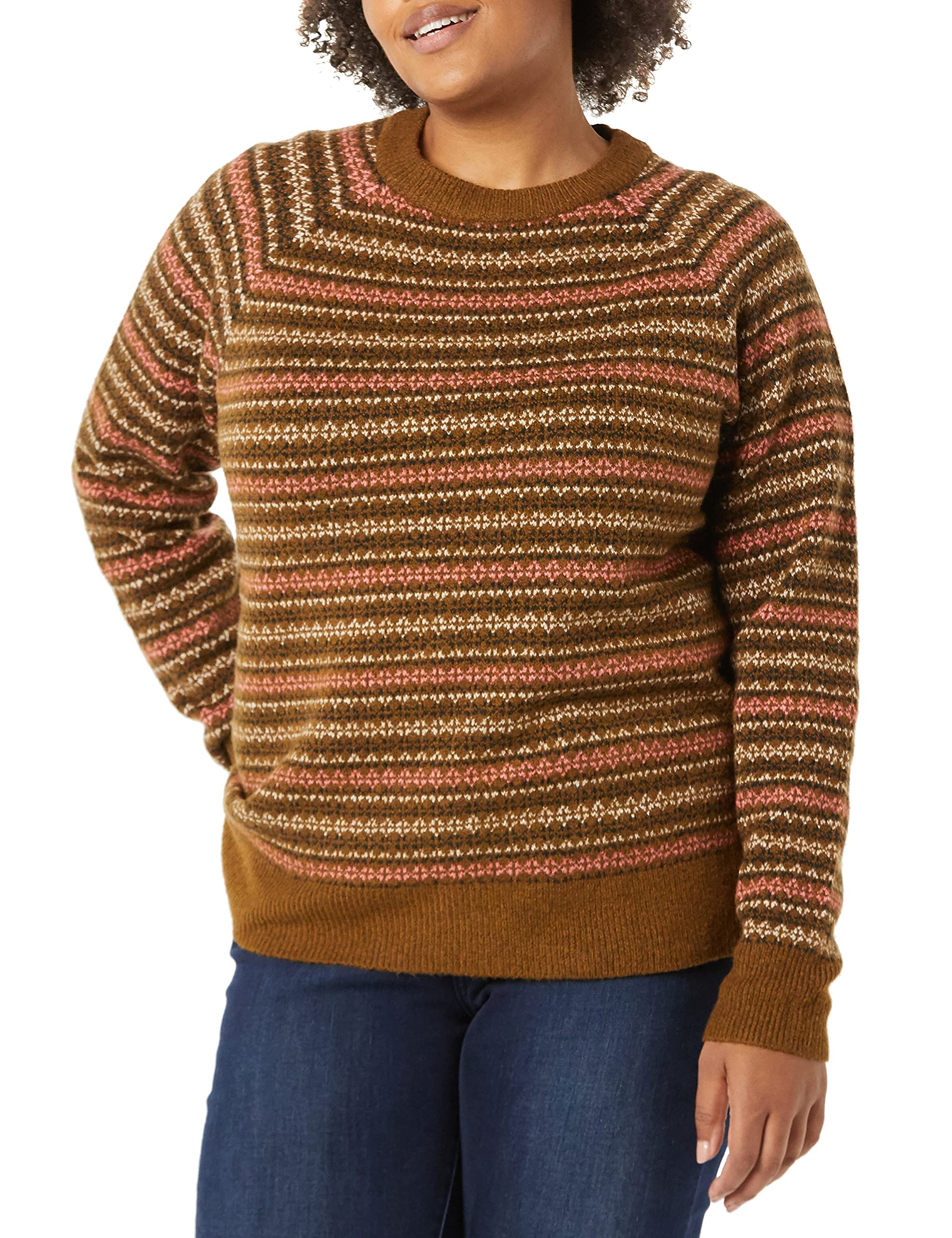 Amazon Essentials Kobiety Miękki w dotyku sweter z okrągłym dekoltem
