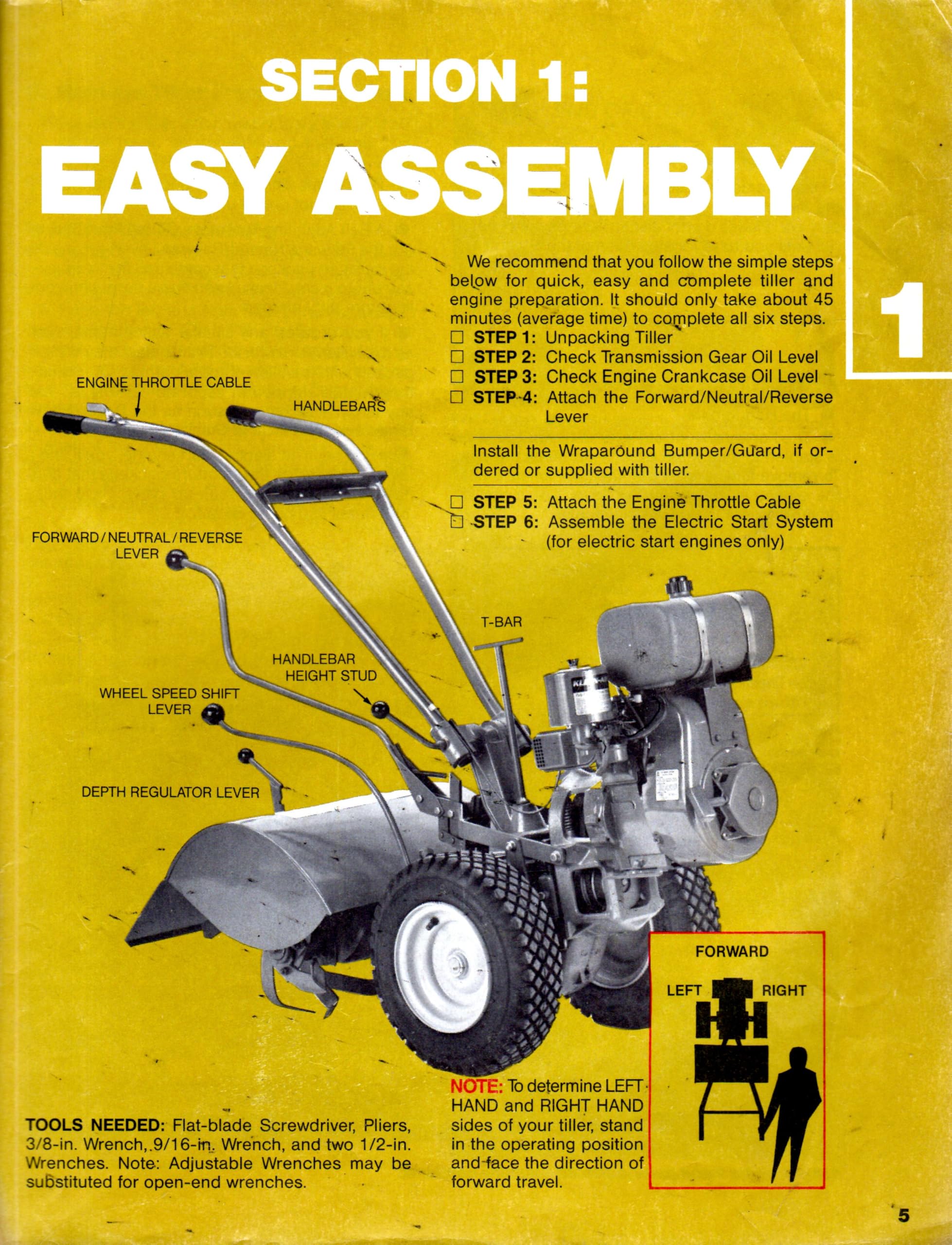 troy bilt tiller owners manual