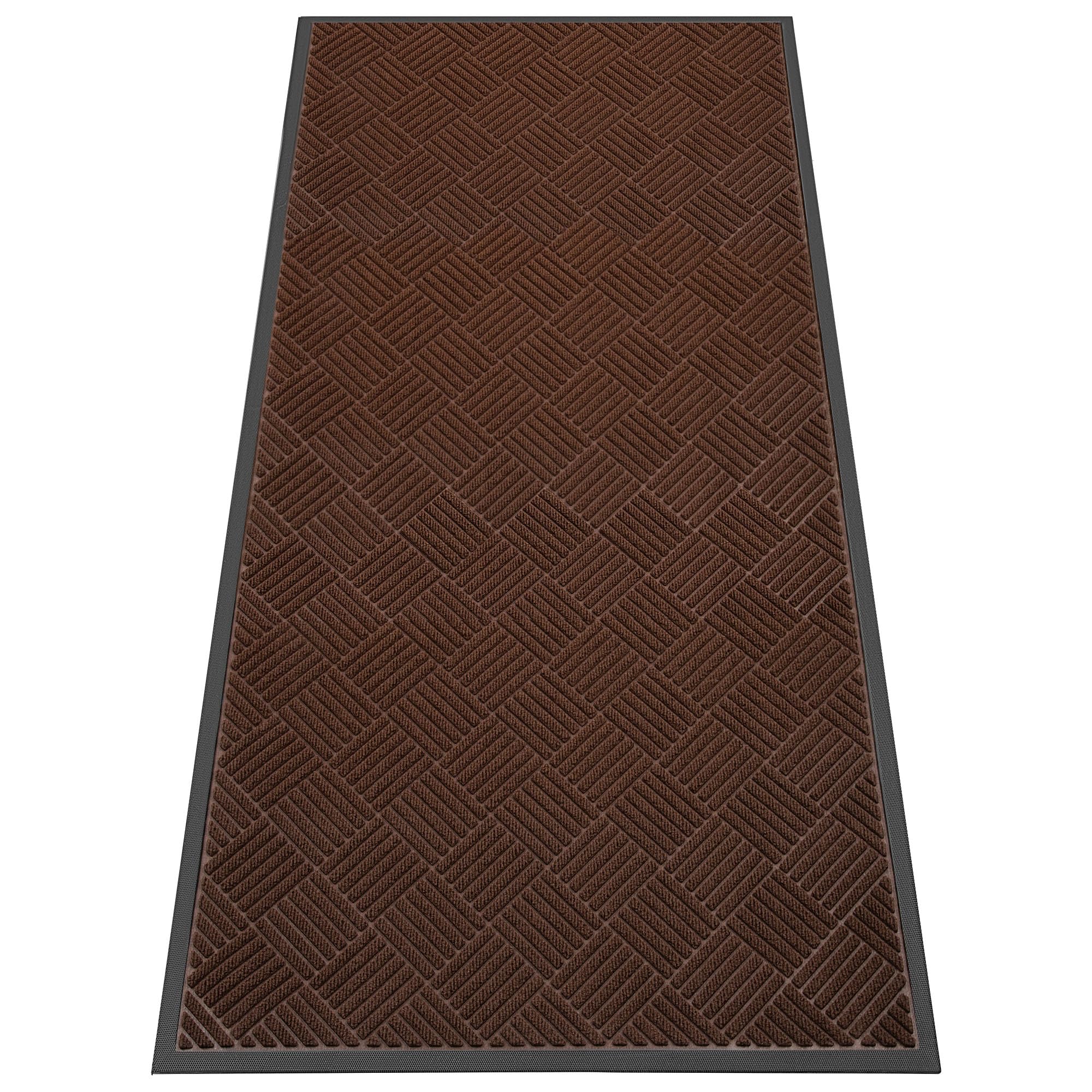 Indoor Outdoor Door Mat, 5' x 3' Doormat for Entryway, Black — Amazon image 24