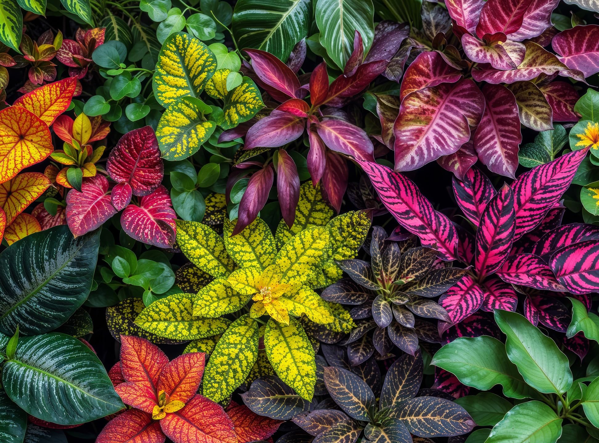 Cross & Glory - Garden of Colors - 1000 Piece Jigsaw Puzzle for Adults | Beautiful Garden Plant Puzzle | Vibrant and Challenging Puzzle for Adults