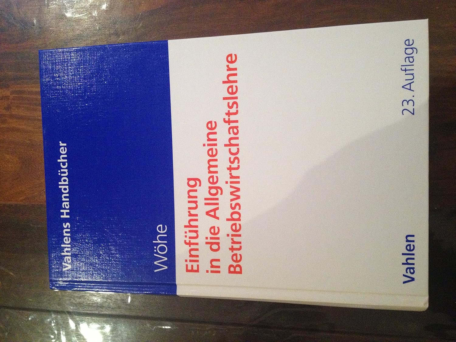 Einführung In Die Betriebswirtschaftslehre
