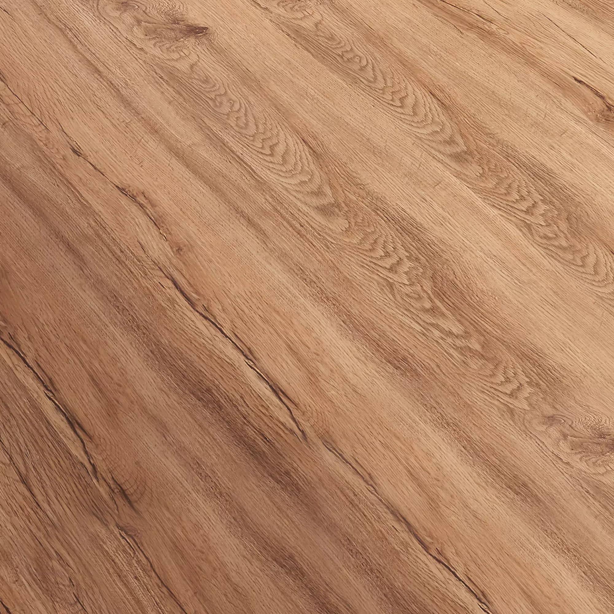 NEU.HOLZ Zestaw 10 płyt winylowych SPC z systemem zatrzaskowym, 2,196 m², 5 mm, odporne na promieniowanie UV, wodoodporne, nadają się do ogrzewania podłogowego, 122 x 18 cm, z efektem nordyckiego dębu