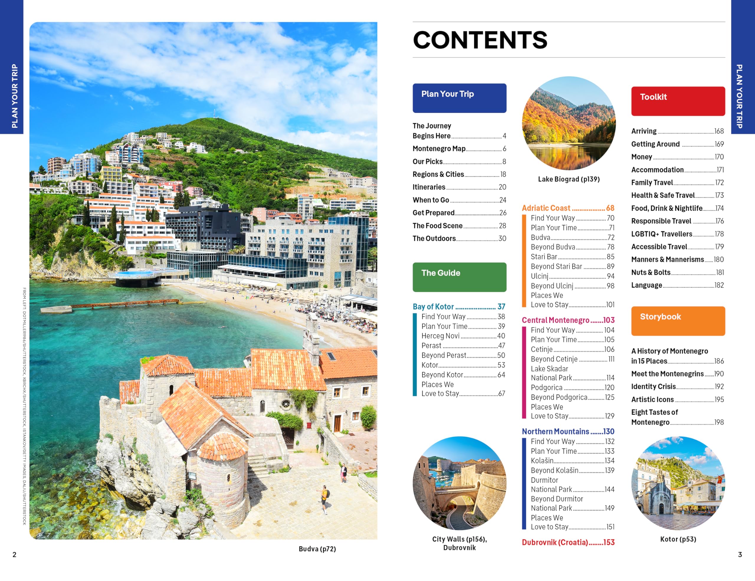 Lonely Planet Montenegro: Plan the Trip of a Lifetime | Detailed Itineraries & Maps | Insider Tips | Covers Bay of Kotor, Adriatic Coast, Central Montenegro and more (Travel Guide)