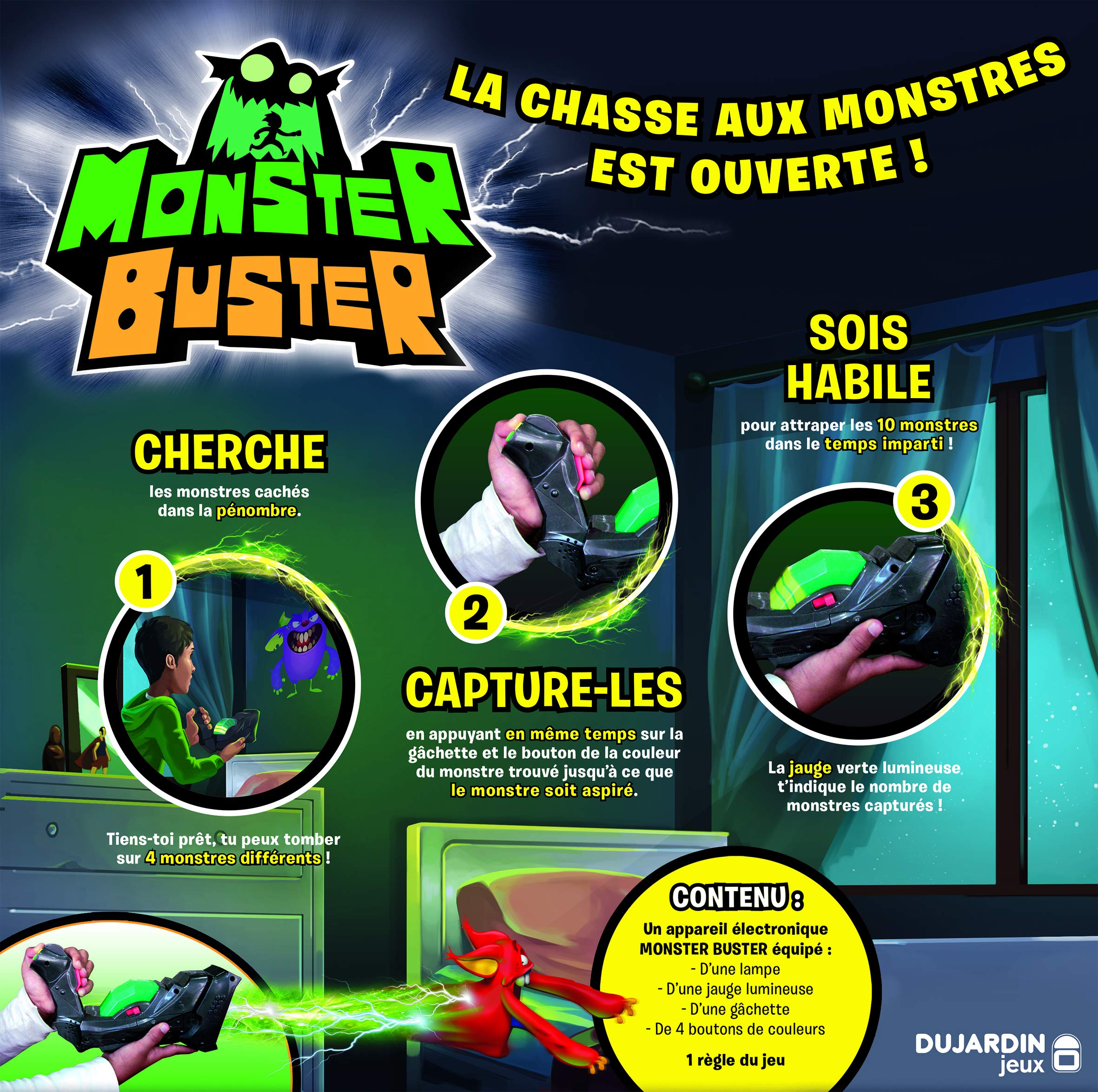 Dujardin Giochi - Monster Buster Multicolore
