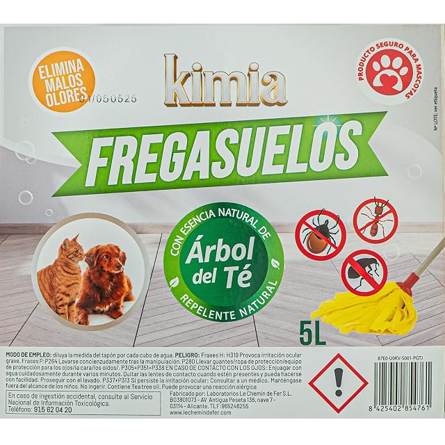 Foto 5 de 8 de KIMIA - Pack Fregasuelos Profesional 2L + Spray Protector Huellas