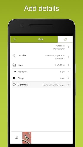 iRecord App – vue 5