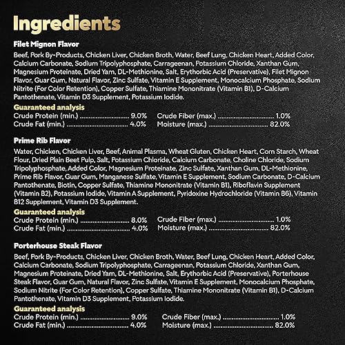 Miniatura 33 de CESAR Alimento húmedo para perros adultos, pan clásico en salsa para amantes de las aves de corral, paquete variado, 3.5 onzas, bandejas fáciles