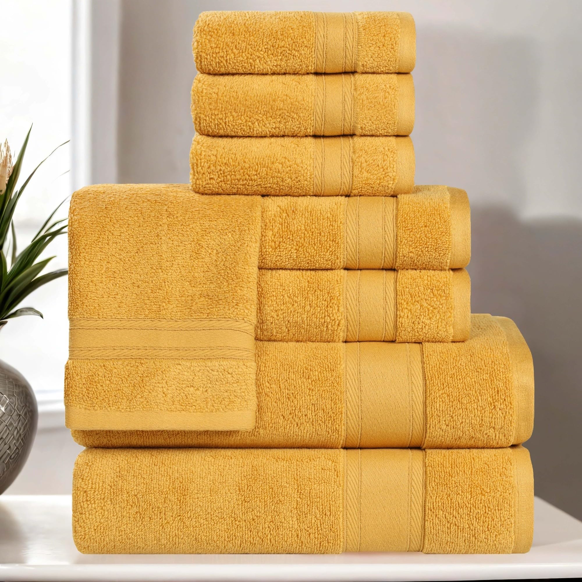 Serviettes en coton Belmont pour recréer l'ambiance d'un spa à la maison