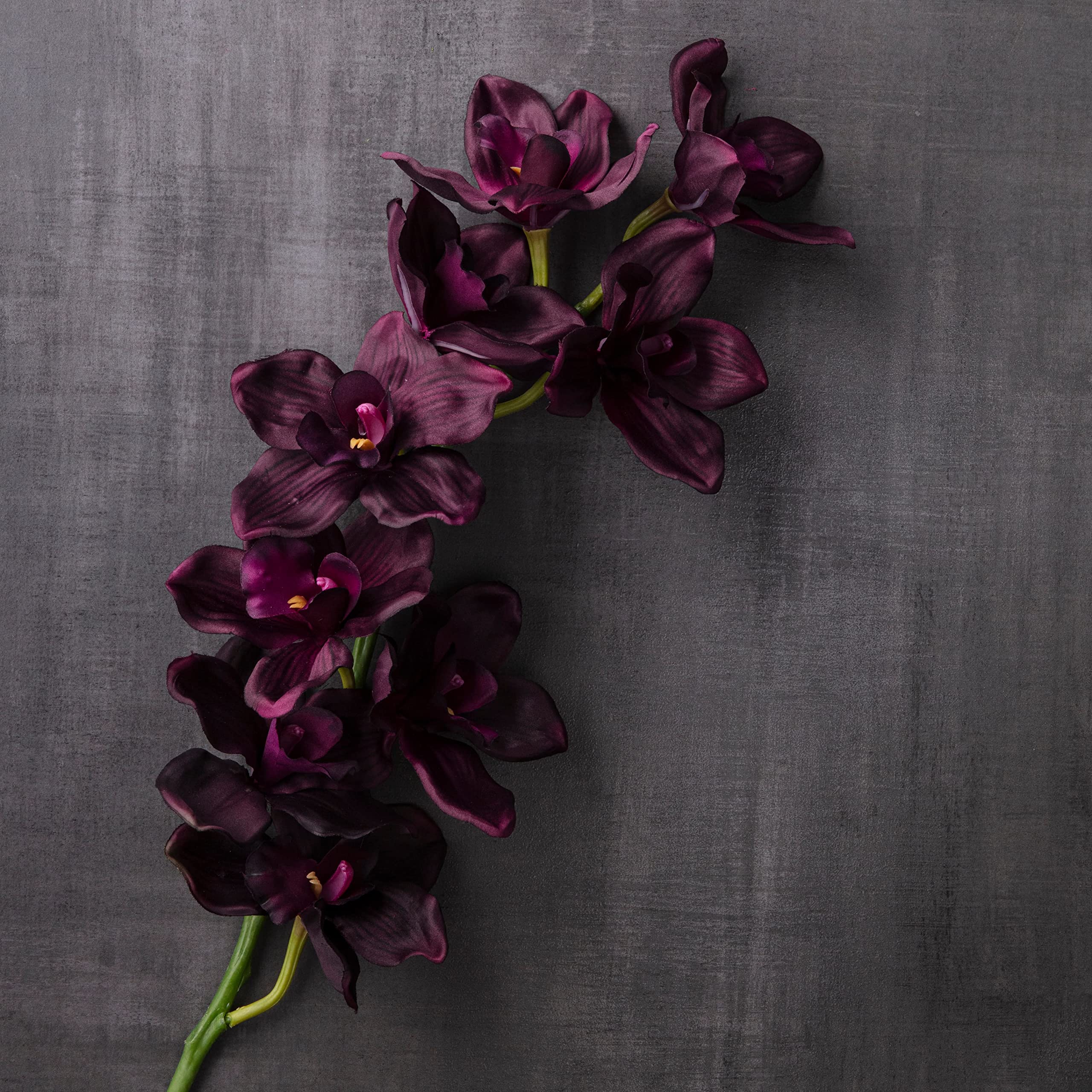 Factory Direct Craft Hues of Purple Vinyl and Poly Silk Wildflower and Grass Floral Spray | for Indoor Decor