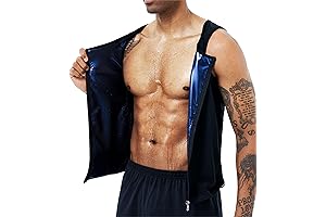 Heat Trapping Vest for Men: Elevate Fitness with Sauna-Tech Pullover