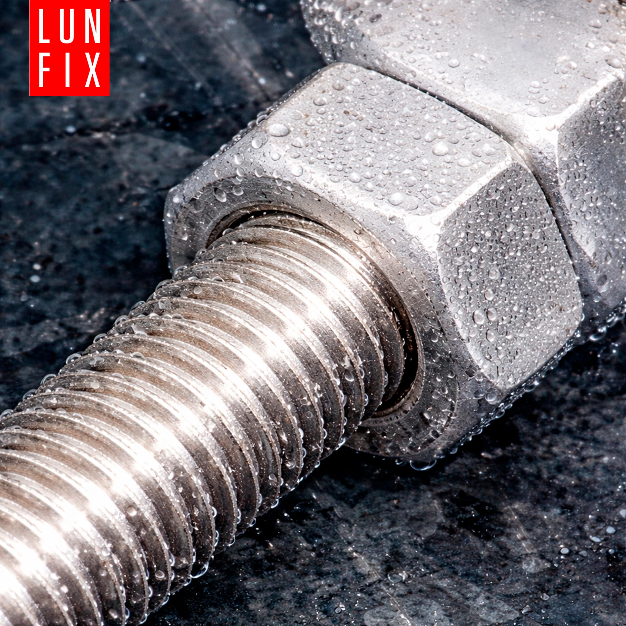 Tuerca hexagonal M24 DIN 934/ISO 4032, acero inoxidable A2 V2A, para tornillos y barras roscadas interior y exterior (1050 unidades)
