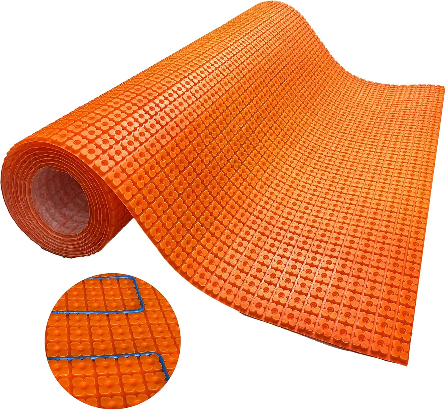 MAXKOSKO Heating Cable Underlayment Membrane, Easy Installation and