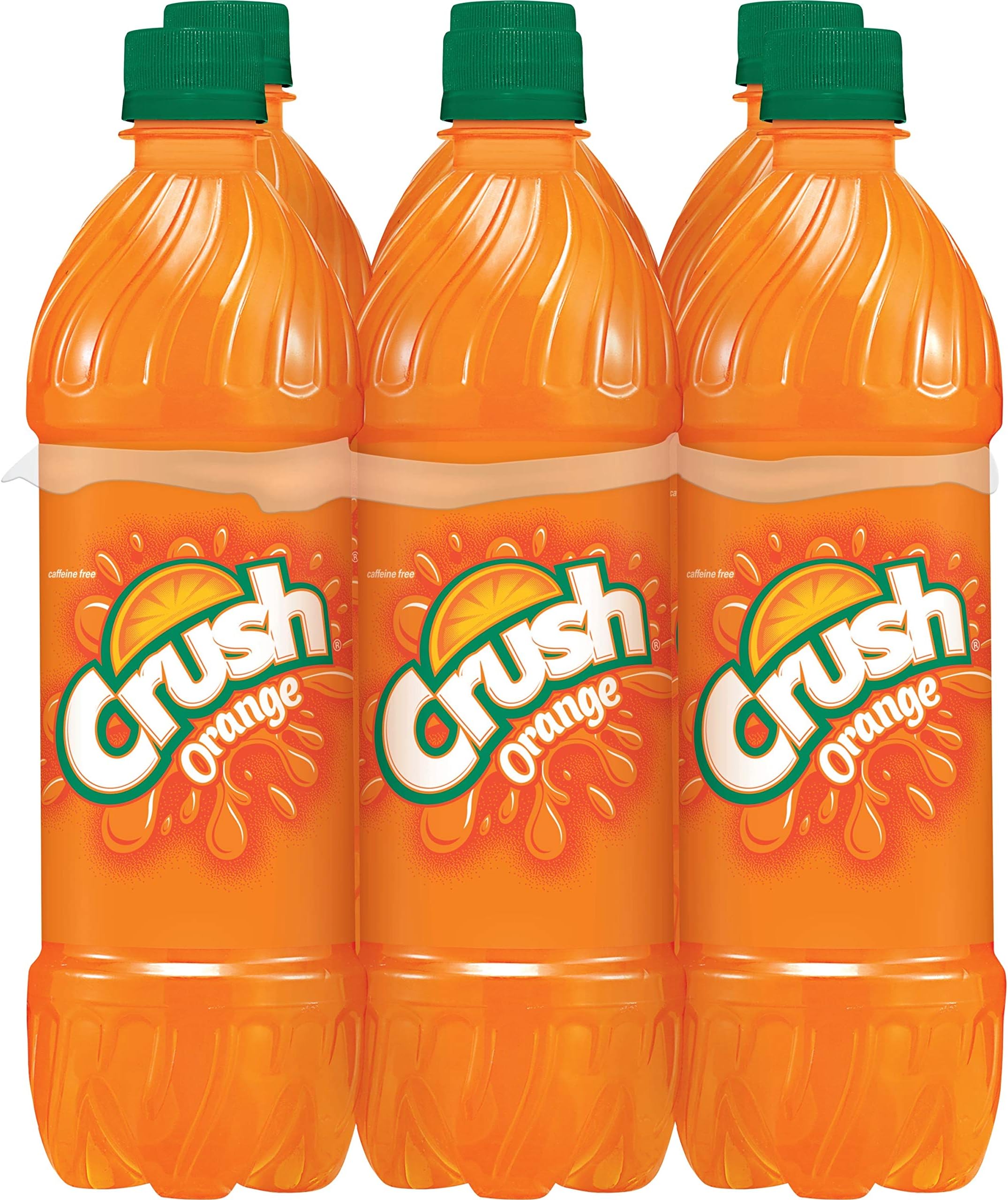 Orange Soda, 16.9oz Bottle (6 Pack)