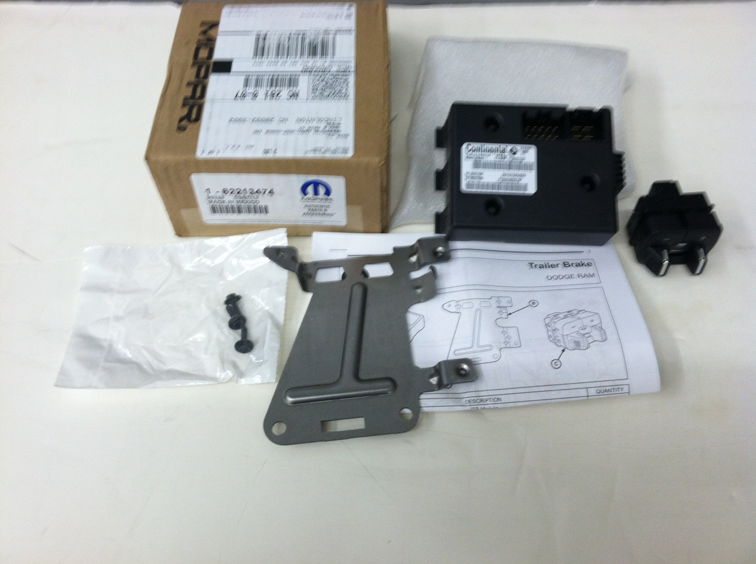 Amazon.com: Mopar 82213474 Integrated Trailer Brake Controller  