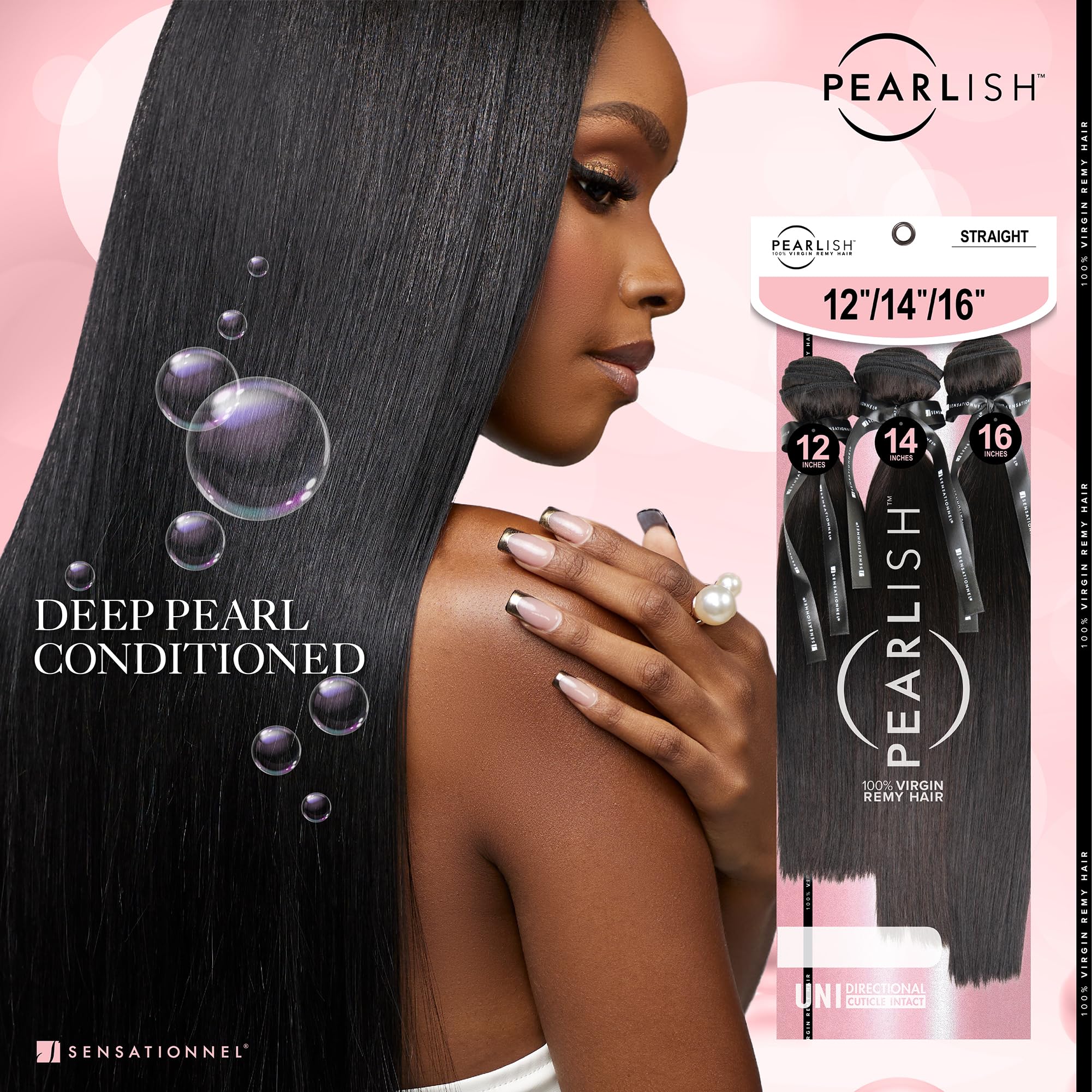 Human Hair Extensions 10 12 14 Inch Layered Lengths Sew In Glue On LASHEY 100% Virgin Human Hair Extensions | Seamless  main image 4