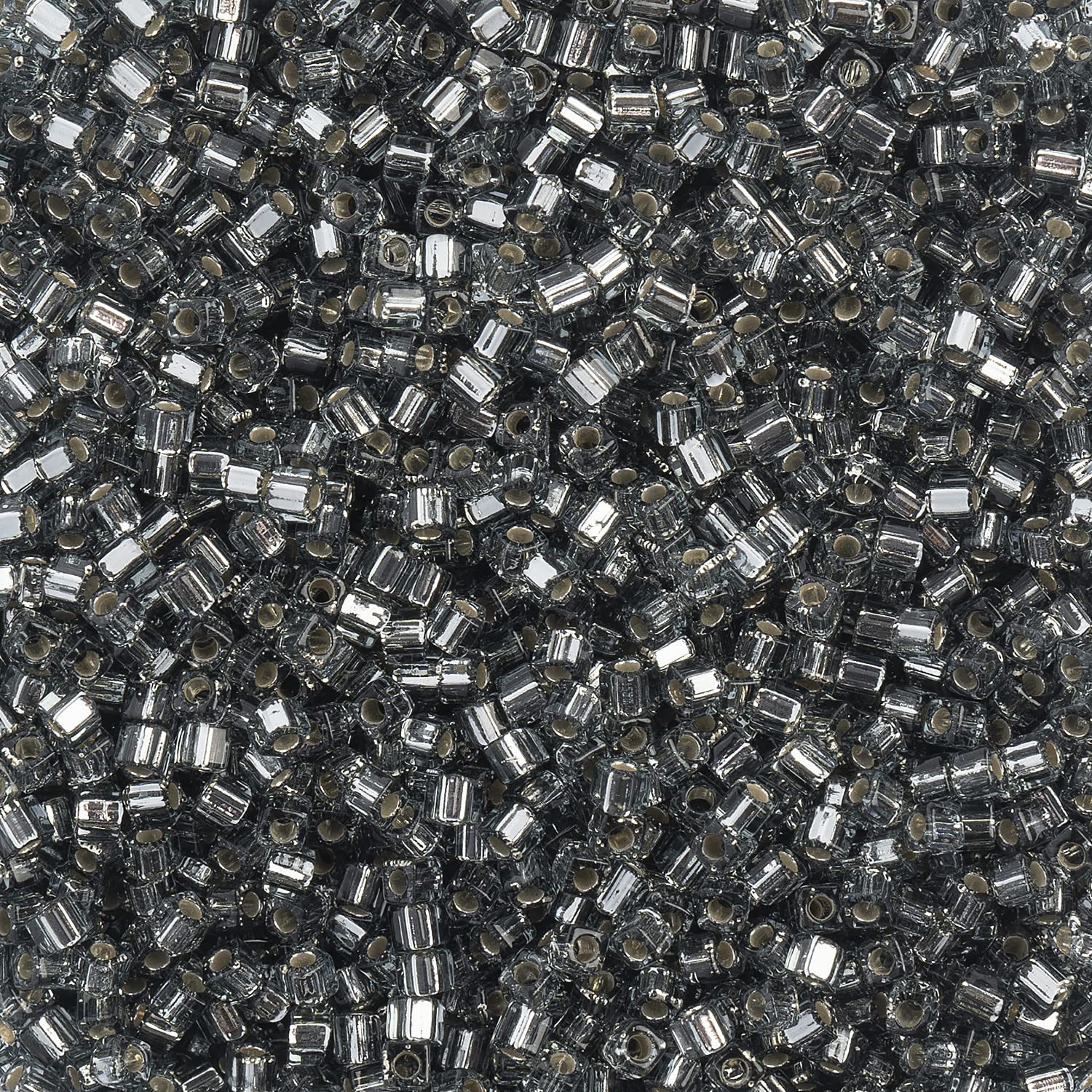 John BeadMiyuki Cube Beads 1.8mm Grey SL