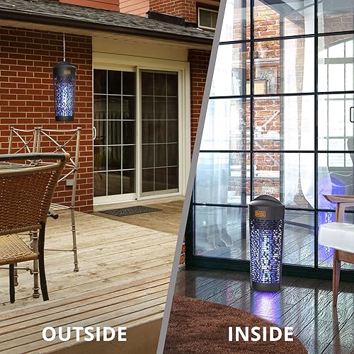 Miniatura 7 de BLACK+DECKER Exterminador de insectos, repelente de mosquitos y trampas para moscas para interiores, exterminador de mosquitos y asesino, atrapa